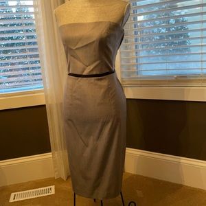 Banana Republic Monogram two piece suit. Grey with black accent. Size 12